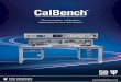 The complete calibration laboratory in one test bench · 2017-09-19 · Calibration Benches. Multi-purpose test benches covering electrical, pressure and . process calibration work,