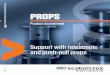 PROPS - Scafom-rux · 2016-01-07 · PROPS Scafom-rux® props can be customised with a company name and/or logo. Customers can also opt for adjusting nuts or handles in their own