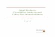 Algal Biofuels: Feasibility Analysis and Policy ... · currently available biofuel production processes, with a speciﬁc interest in algal biofuel production, reveals that there