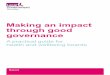 Making an impact through good governance Making an impact through good governance ¢â‚¬â€œ a practical guide