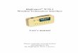 RigExpert WTI-1 Wireless Transceiver Interface user manual.pdf · - 3 - 1. Description General purpose The RigExpert WTI-1 transceiver interface is designed to operate voice, CW and