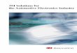 3M Solutions for the Automotive Electronics Industry · PDF file SOLUTIONS FOR AUTOMOTIVE ELECTRONICS INDUSTRY Labelling systems for the Automotive Industry Labels for headlights Aluminium-covered
