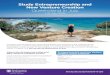 Study Entrepreneurship and New Venture Creation Universities/Summer Sc… · Study Entrepreneurship and New Venture Creation Queensland in July 1-21 July 2019 About the Entrepreneurship