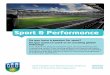 Sport & Performance - University College Dublin Sport Performance flyer.pdf · and enhancement of sport, physical health and exercise. This BSc degree addresses the appli-cation of