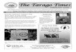 February 09 Editiontarago.org.au/ttimes/TTFeb09-P1-P10.pdf · The Tarago Times is a non-profit community service, published monthly by the Tarago Sporting Association Inc, by a team