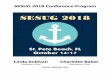 SESUG 2018 Conference Program · Monday 1:00 PM – 5:00 PM Tuesday 8:00 AM – 12:00 PM Tuesday 1:00 PM – 5:00 PM Wednesday 9:00 AM – 12:00 PM Registration staff will be there