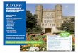 NONPROFIT MANAGEMENT PROGRAM - Duke University · 2016-12-08 · Nonprofit Management—based on funds availability. * Application required: Students must apply and be accepted before