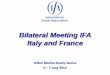 Bilateral Meeting IFA Italy and France 001 de... · 2018-08-30 · Bilateral Meeting IFA Italy and France ... Yearly update 21 August 2013 : Bermuda, BVI and Jersey Dec 2013 : Gvt