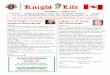 Knight Lifeuknight.org/Councils/KnightLifeSeptOct16.pdf · s. Ernie Walker, Page 6 Knight Life September - October ‘16 2016 - 2017 Executive Officers Council 1453 Chaplain Vacant