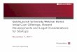 QuickLaunch University Webinar Series Initial Coin …...2017/11/07  · QuickLaunch University Webinar Series Initial Coin Offerings: Recent Developments and Legal Considerations