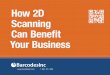 How 2D Scanning Can Benefit Your Business · 2015-09-02 · How 2D Scanning Can Benefit Your Business. EXPANDING BARCODE FUNC-TIONALITY WITH 2D SCANNING. With an imager, your business