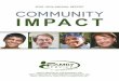 2015-2016 Annual Report COMMUNITY IMPACT...2015-2016 Annual Report more clients than ever, all of our programs met or exceeded target outcomes. Just as important, the results from