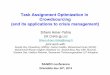 Task Assignment Optimization in Crowdsourcing (and its ... · PDF file Task Assignment Optimization in Crowdsourcing (and its applications to crisis management) Sihem Amer-Yahia 