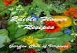 (GLEOH )ORZHU 5HFLSHV - Garden Club of VA · Edible Flower Recipes Albemarle Garden Club ... The Brunswick Garden Club Flower Jelly and Flower Butter . 14 The Charlottesville Garden