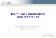 Technical Foundations and Inference - topicmodels.infotopicmodels.info/ckling/tmt/part2.pdf · Technical Foundations and Inference Topic Model Tutorial - Part 2 Hannover, 2016 
