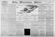 Evening star.(Washington, DC) 1907-01-22 [p ]. · "Sir Alexander Swettenham committed ithe gn>*» and unpardonable blunder of writing a letter to Admiral Davis which fcore all the