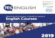 Daytime & Evening | Adults & Juniors English Courses · • Improve your English Language Skills - speaking, pronunciation, listening, reading and writing. • Develop your range
