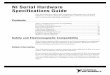 NI Serial Hardware Specifications Guide - National Instruments · 2018-10-18 · NI Serial Hardware Specifications Guide 2 ni.com Clean the hardware with a soft, nonmetallic brush