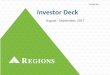 3Q17 Investor Deck - Regions Financial Corporation• Business deposits consist of corporate, institutional and other accounts and represent 33% of total deposits • 37% of total