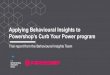 Applying Behavioural Insights to Powershop¢â‚¬â„¢s Curb Your ... Applying Behavioural Insights to Powershop¢â‚¬â„¢s