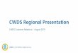 CWDS Regional Presentation€¦ · •Determine which Customer Relationship Management (CRM) based Platform as a Services (PaaS) is best for CARES - Salesforce or Microsoft Dynamics