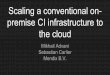 Scaling a conventional on- premise CI infrastructure to the cloud … · 2019-03-25 · Kubernetes cluster monitoring 692.59 GiB ms CPU (1m avg) BIO.420/0 CPU (1m 186.00m. 1 oas 1