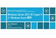 Windows Server 2012 Community Day 2013 Windows Server 2012 ...download.microsoft.com/download/1/F/9/1F95B74D-958... · –SharePoint Server 2013 Trial, SQL Server 2008 R2 SP2, SQL