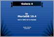 Galera 4 in MariaDB 10 - Percona...Galera Cluster Business through MySQL / MariaDB Support & Consulting Stable continuous growth, team growing 3 → ~20 C o d e r s h i p 4 Agenda