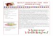 QUILT GUILD BY THE SEA NEWSLETTER December 2014 … · QUILT GUILD BY THE SEA NEWSLETTER December 2014 VOLUME 4, ISSUE 12 DECEMBER GUILD MEETING Happy Holidays Everyone, Tuesday,