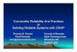 Commodity Reliability And Practices or Building Reliable ...cse820/lectures/lecturesS08/ruwartDisk.pdf · Commodity Reliability And Practices or Building Reliable Systems with CRAP