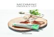 MEDIMINE · Brand Story “Dermatological solution” MEDIMINE is a reliable cosmetics line derived from natural ingredients, developed by trusted specialists for a better tomorrow