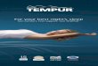 For your best night’s sleep...best, try them out for yourself at a store near you. 2 Mattress choice 6 Pillows Choose your perfect TEMPUR® Pillow Traditional Ergonomic We have two