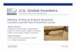U.S. Global Investors...2012/01/10  · (Four out of 13 U.S. Global Investors Funds received Lipper performance awards from 2005 to 2008, six out of 13 received certificates from 2000