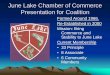 June Lake Chamber of Commerce Presentation for Coalition · June Lake Chamber of Commerce Presentation for Coalition Fishing Is Still Our #1 Recreation Activity Fishing Brings In