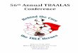 56th Annual TBAALAS Conference Information/2… · 56th Annual TBAALAS Conference February 07-09, 2018 Hilton Hotel and Conference Center College Station, TX
