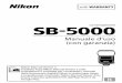 Lampeggiatore SB-5000download.nikonimglib.com/.../SB-5000UM_EU(It)02.pdf · Informazioni sull’SB‑5000 e sul presente manuale d’uso Grazie per l’acquisto del lampeggiatore