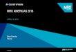MRO AMERICAS 2018 - Oliver Wyman€¦ · MRO AMERICAS 2018 Brian Prentice Partner APRIL 10, 2018 ... particularly with the older generation widebody aircraft Crude Oil and Jet Fuel