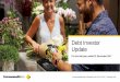 Debt Investor Update - CommBank...Portfolio Mix Capital & Other 1H18 bpts 1. Comparative information has been restated to conform to presentation in the current period. Presented on