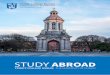 STUDY ABROAD · 2020-01-01 · AT TRINITY APPLYING TO STUDY ABROAD Eligibility Requirements Students must be currently registered at a university in good standing. A minimum cumulative