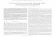 Privacy Preserving Data Sharing With Anonymous ID Assignment 2013 Dotnet Basepaper... · is based on a method for anonymously sharing simple data and results in methods for efﬁcient