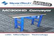 your Material Handling Specialist MC300HD Conveyor...MC300HD SpanTech — Your Material Handling Specialist The integral, intermediate drive is a standard feature. It can be centered