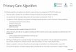 Primary Care Algorithm - arphs.health.nz · • People not enrolled in a general practice ( ie casuals) - any primary care required will be undertaken by DP/UCC Consideration of patient