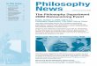 Philosophy . . . . . .2 3 News 4 Number 6 | Summer 2009 ......admission to the College) are designed to promote diversity on college faculties by encouraging students from underrepresented