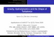 Gravity, Hydrodynamics and the Shape of Turbulencefaraday.fc.up.pt/cfp/ESFworkshop/Seminars/Y_Oz.pdf · Gravity, Hydrodynamics and the Shape of Turbulence Yaron Oz (Tel-Aviv University)