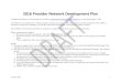 2016 Provider Network Development Plan · 2016 Provider Network Development Plan Complete and submit in Word format (do not PDF) to performance.contracts@dshs.state.tx.us no later