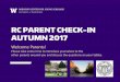 RC PARENT CHECK-IN AUTUMN 2017 - Robinson …RC PARENT CHECK-IN AUTUMN 2017 Welcome Parents! Please take some time to introduce yourselves to the other parents around you and discuss