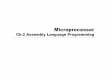 Ch.2 Assembly Language Programmingvlsi.hongik.ac.kr/lecture/이전 강의 자료... · 2012-03-09 · Ch.2 Assembly Language Programming ... – 3. Linker † Combine one or more