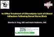 In-Office Treatment of Clitorodynia: Lysis of Clitoral …In-Office Treatment of Clitorodynia: Lysis of Clitoral Adhesions Following Dorsal Nerve Block Sherita A. King, MD and Irwin