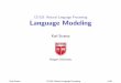 CS 533: Natural Language Processing - Language ... Karl Stratos CS 533: Natural Language Processing