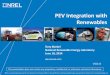 PEV Integration with Renewables (Presentation)PEV Integration with Renewables Tony Markel National Renewable Energy Laboratory June 18, 2014 NREL/PR-5400-61873 VSS114 This presentation
